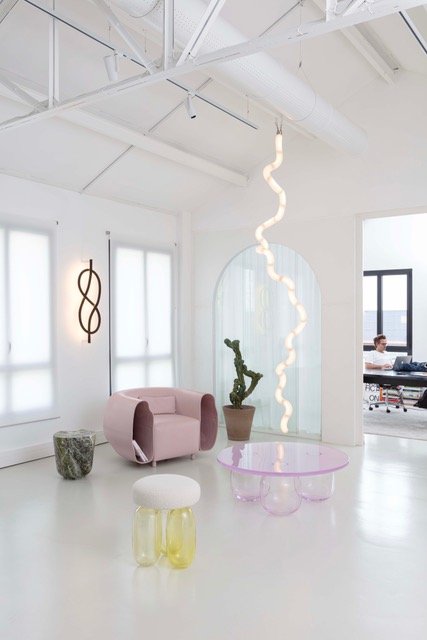 A showroom at Lehanneur's "The Factory." (Photo by Felipe Ribon)