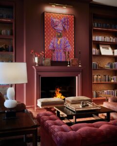 Bowie House has an art collection worth a stroll