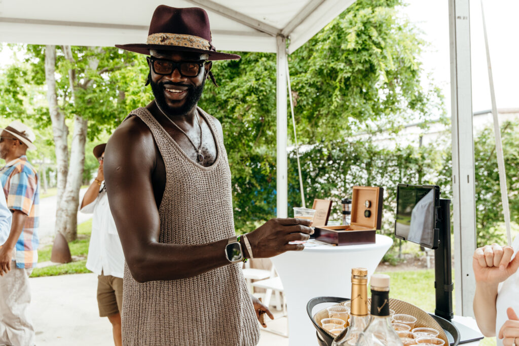 Nana Kojo Nkunim at CoolxDad Real-Time Brunch (Photo by William Issac)
