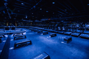 One Sweat Dallas Studio interiors