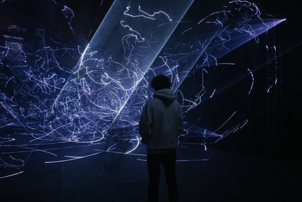 Quiet Ensemble's "Solar Dust" at POST Houston (Photo courtesy of Quiet Ensemble)