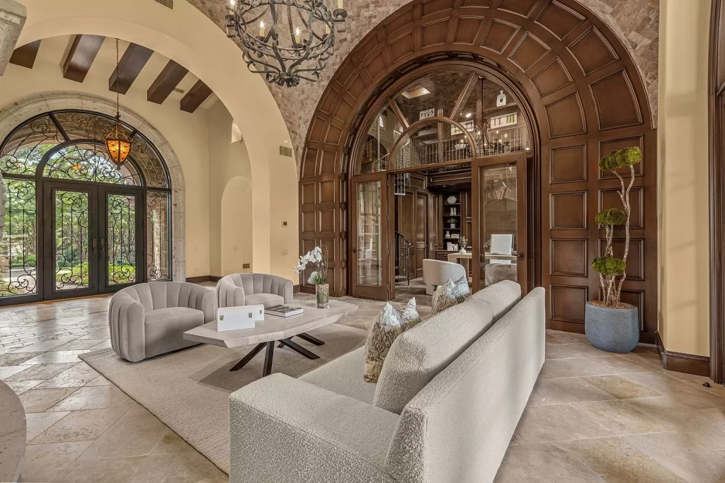 The grand foyer introduces you to the quality finishes this home has in store.