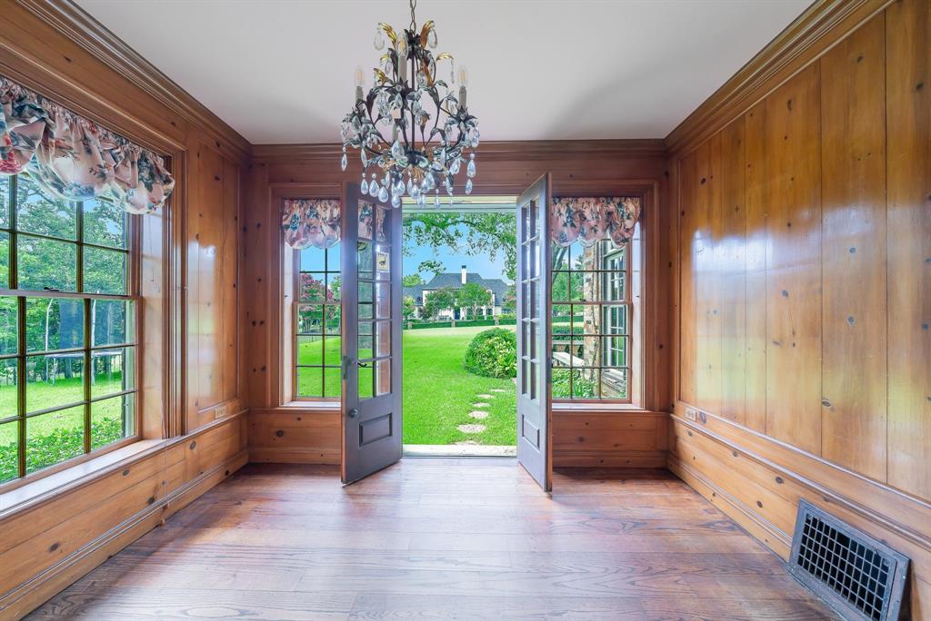 An elegant office area.