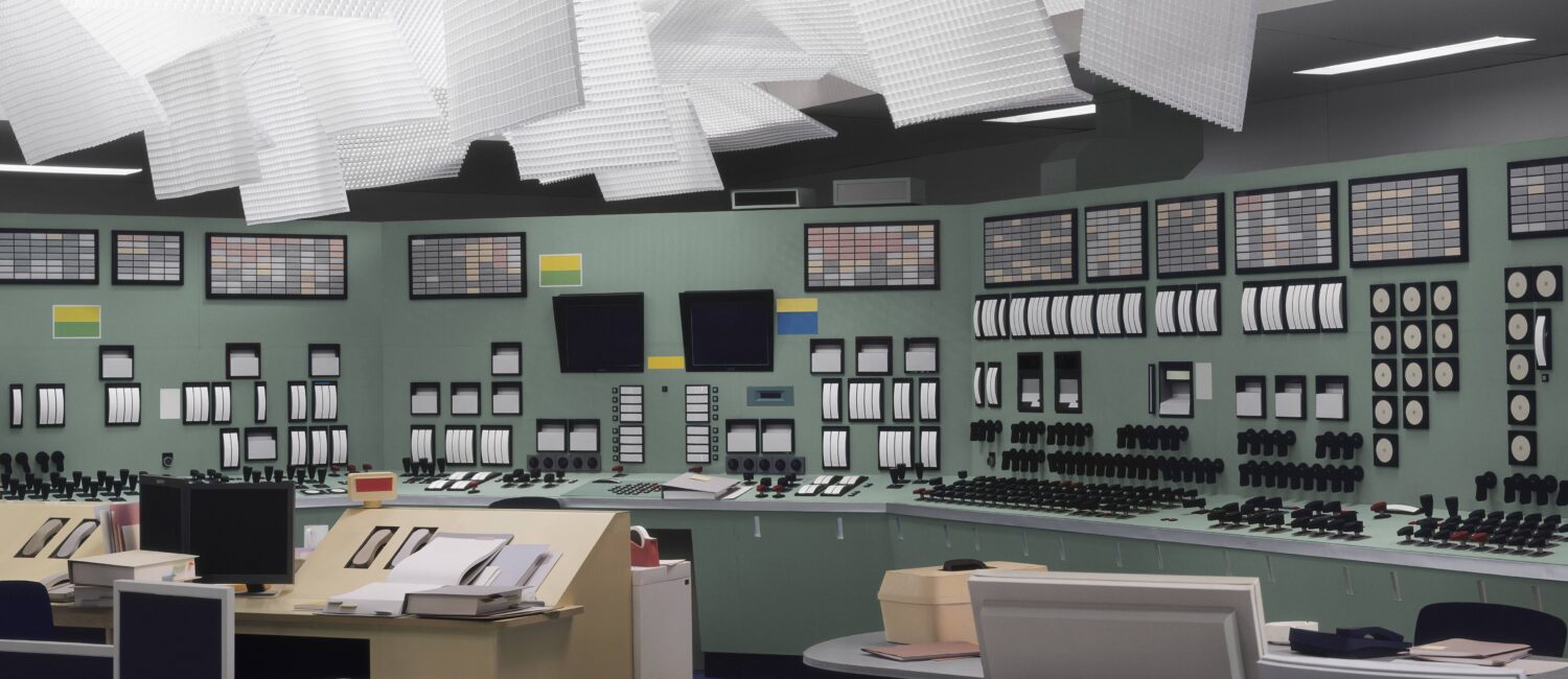 Thomas Demand’s “Control Room,” 2011. Chromogenic print. (Courtesy Thomas Demand Studio)