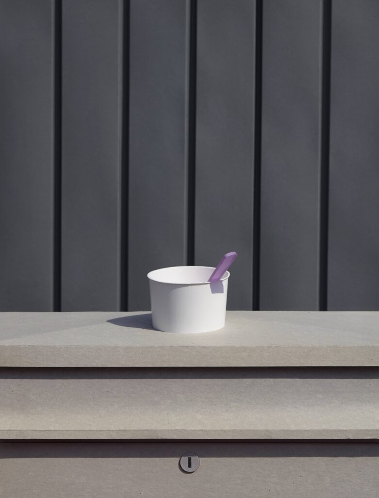 Thomas Demand's "Daily #22," 2014. Framed dye transfer print. (Courtesy Thomas Demand Studio. © Thomas Demand, VG Bild-Kunst, Bonn)