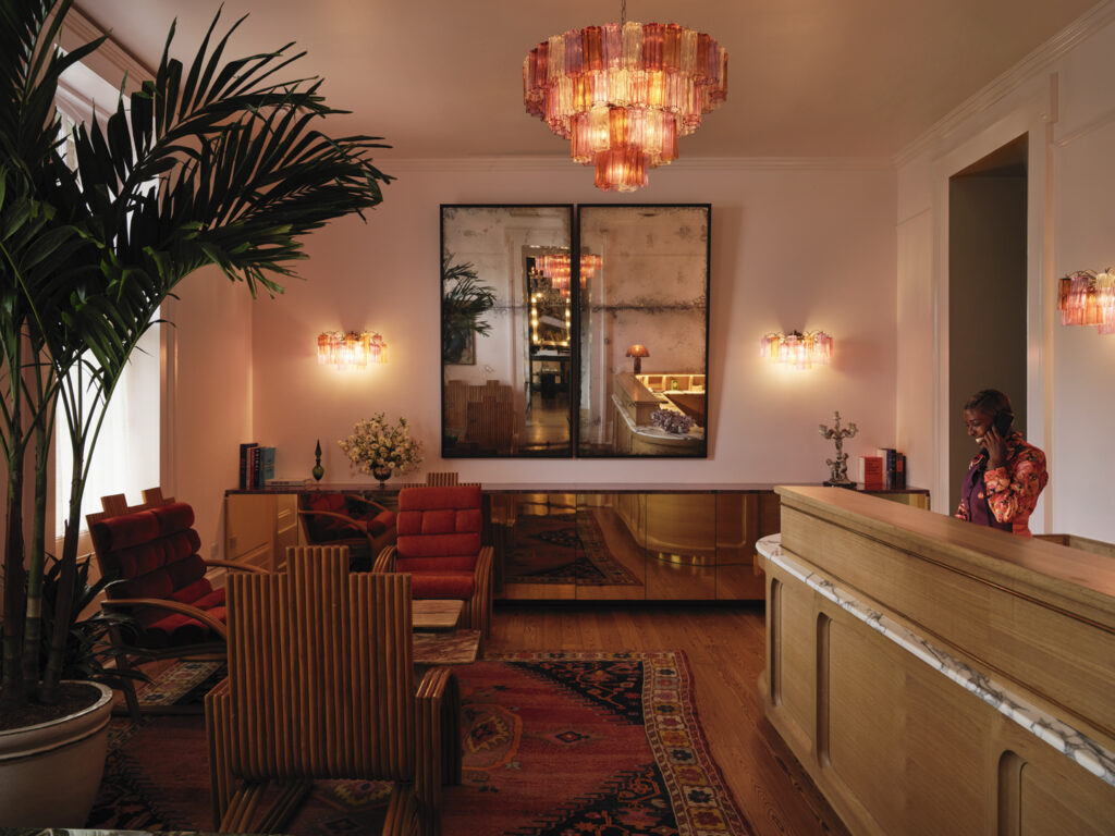 Checking in at Hotel Saint Vincent (Courtesy Hotel Saint Vincent)