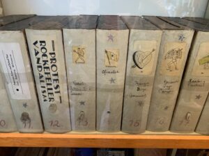 Casa Azul Frida Kahlo file boxes