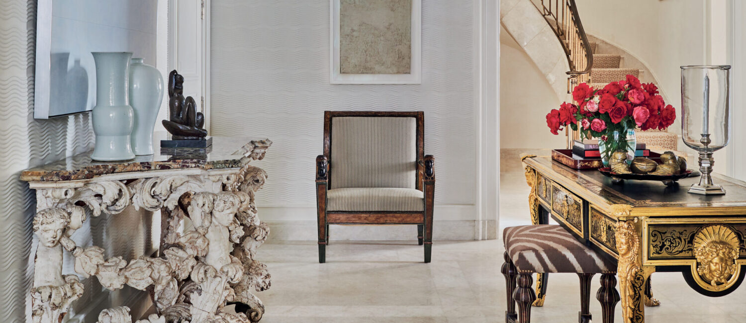 Michael S. Smith will appear Monday, October 21 at Rosewood Mansion on Turtle Creek Ballroom. Photo from his new book Classic by Design (Rizzoli)