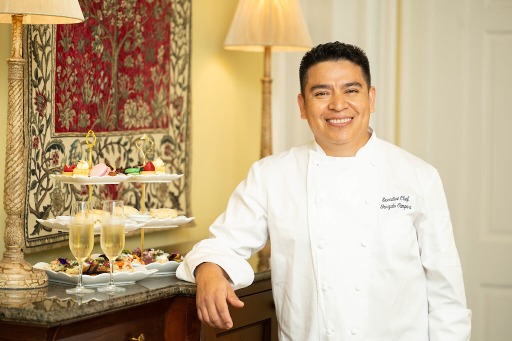The Houstonian Hotel executive chef Gonzalo Campos. (Photo by Daniel Ortiz)