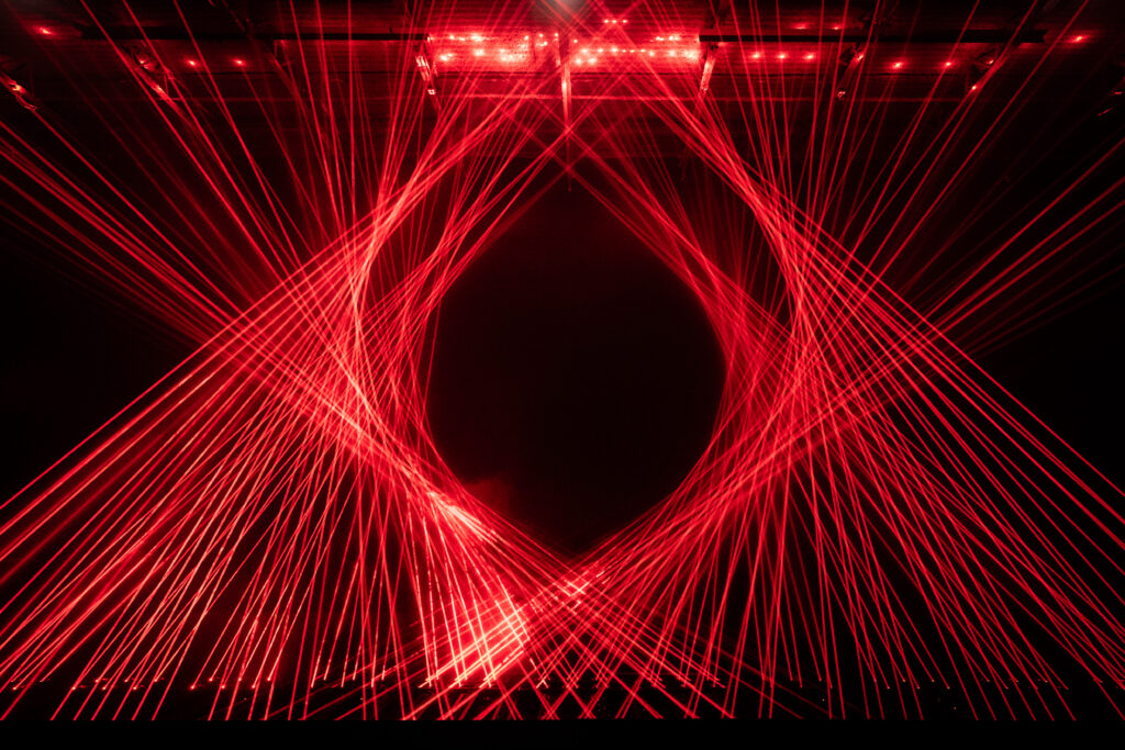 Artechouse Houston's "Intangible Forms" (Photo courtesy of Artechouse) 