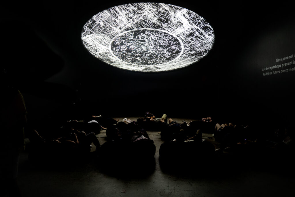 Artechouse Houston's "Eternal Life" (Photo courtesy Artechouse) 