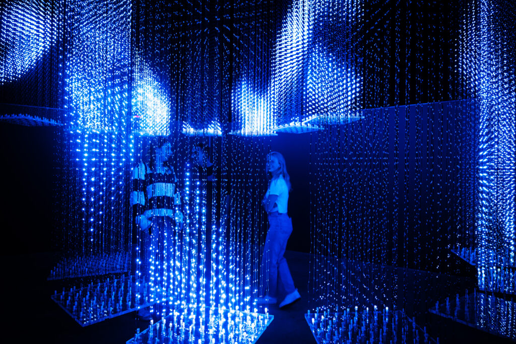 Artechouse Houston's "Beyond the Light" (Photo courtesy Artechouse) 