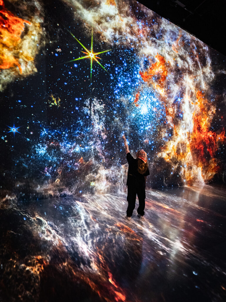 Artechouse Houston's "Beyond the Light" (Photo courtesy Artechouse) 