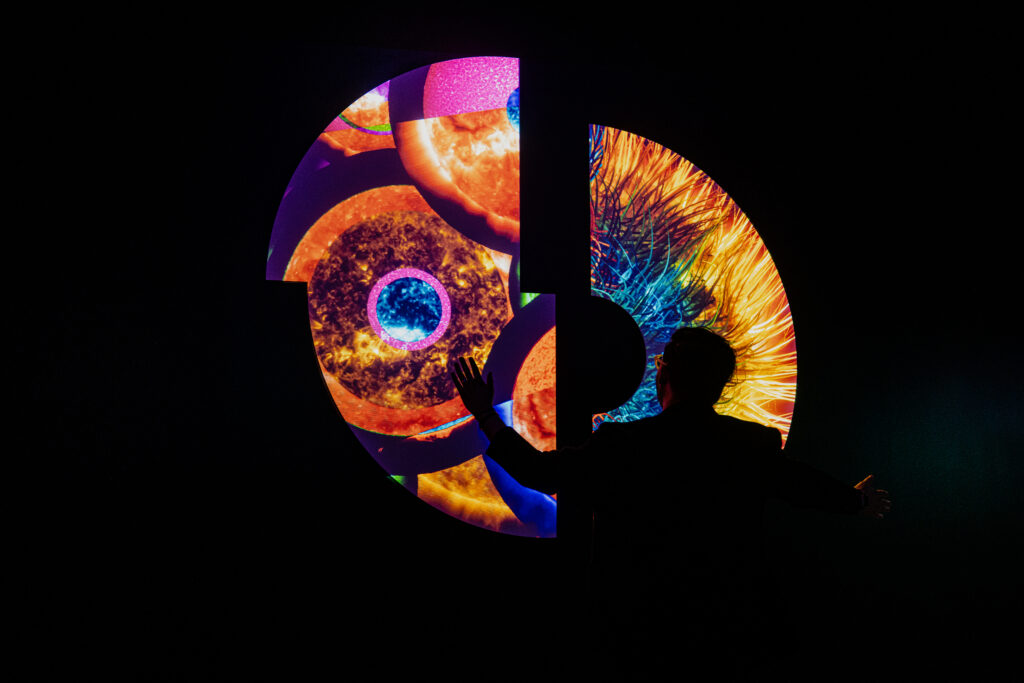 Artechouse Houston's "Beyond the Light" (Photo courtesy Artechouse) 