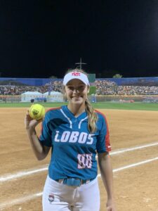Andrea Howard softball New Mexico
