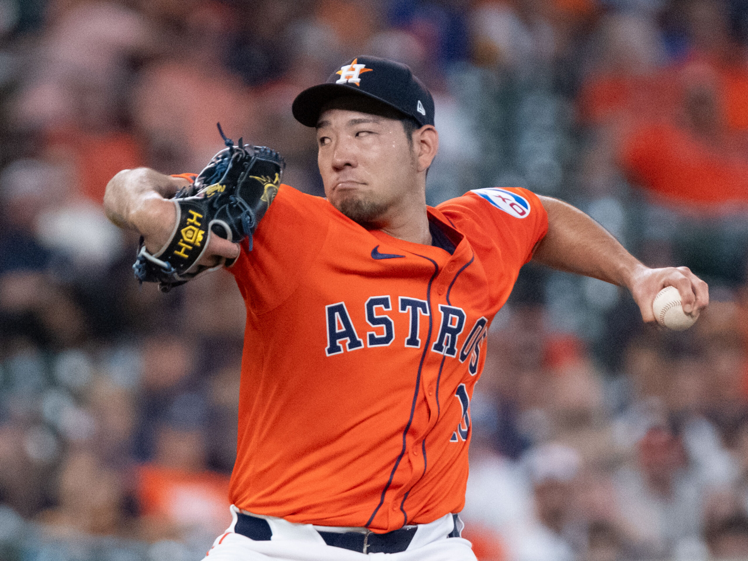 In his debut pitching performance after being acquired at the trade deadline, Yusei Kikuchi helped the Houston Astros to beat the Tampa Rays 3-2 at Minute Maid Park, Friday August 2, 2024.