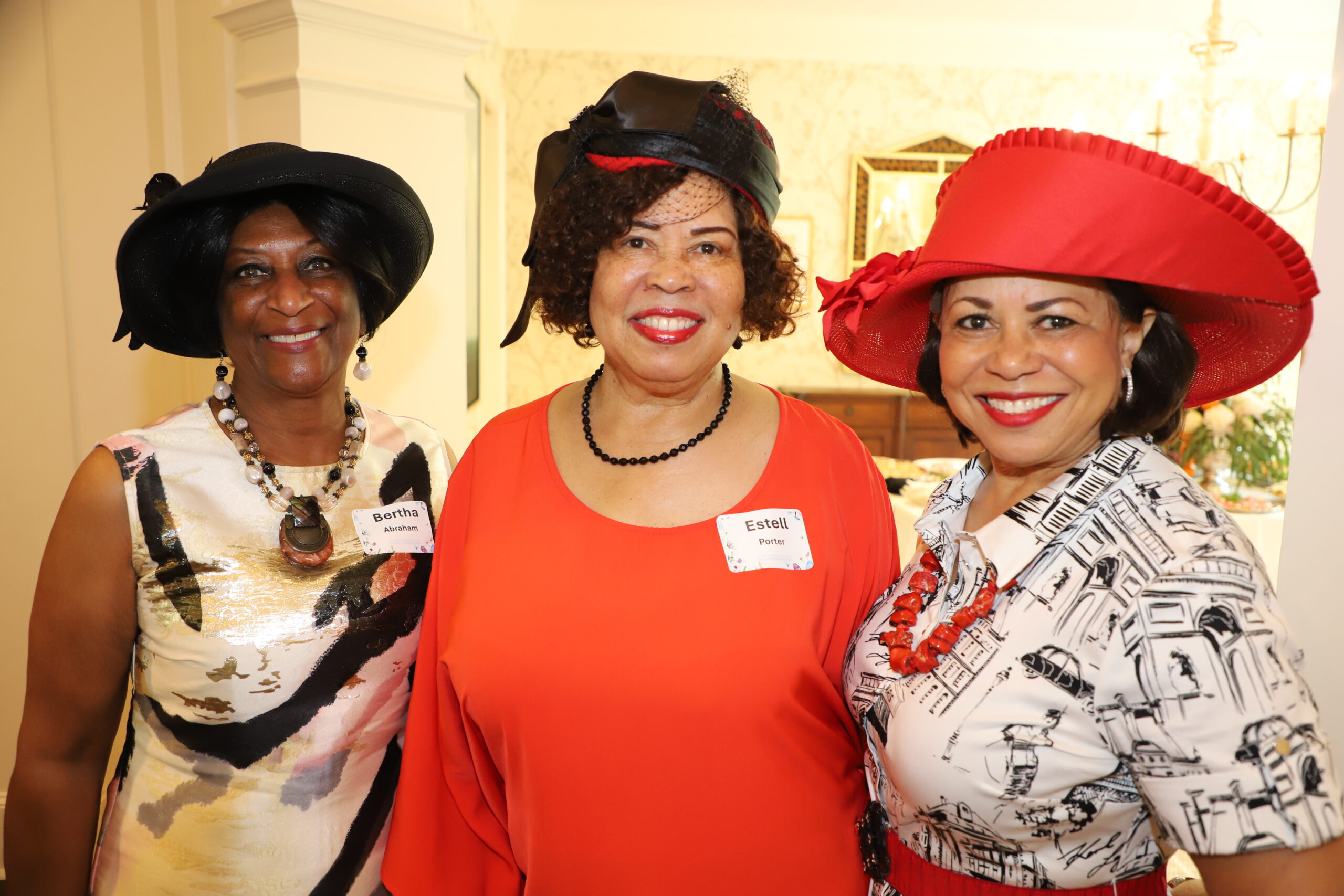 Bertha Abraham, Estell Porter, Valerie Golden