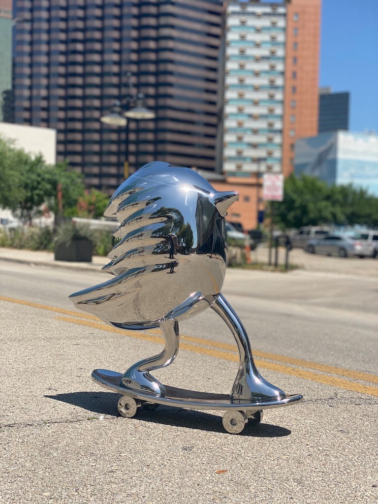 "SpeedBIRD" has been spotted in downtown Dallas.