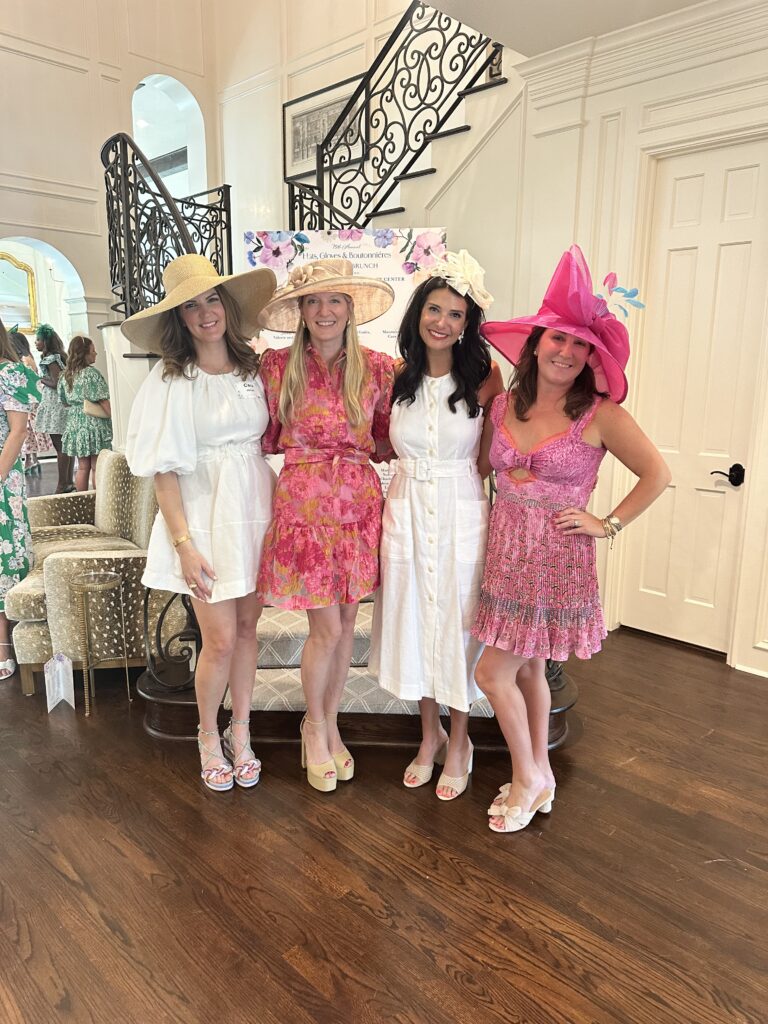 Cara Millas, Rachel Leaman, Hillary Watson, Elizabeth Madden at the Fort Bend Spring Brunch benefiting the Fort Bend Children's Discovery Center (Photo by Fort Bend Children's Discovery Center)