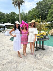 Co-Chair Hillary Watson, Hostess Elizabeth Madden, Co-Chair Cara Millas