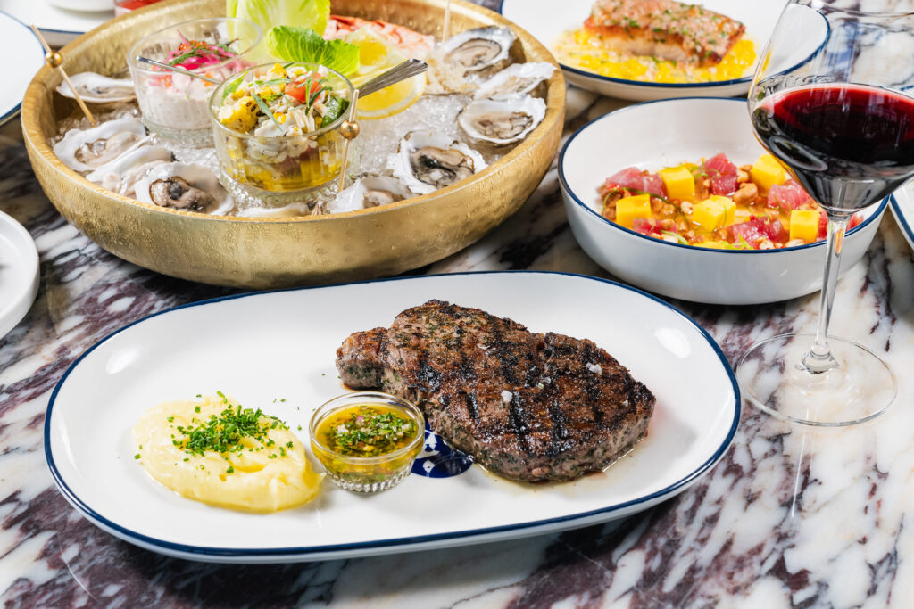 Even Coast offers steak, pasta, and seafood. (Photo by Jasonbyg Photography)