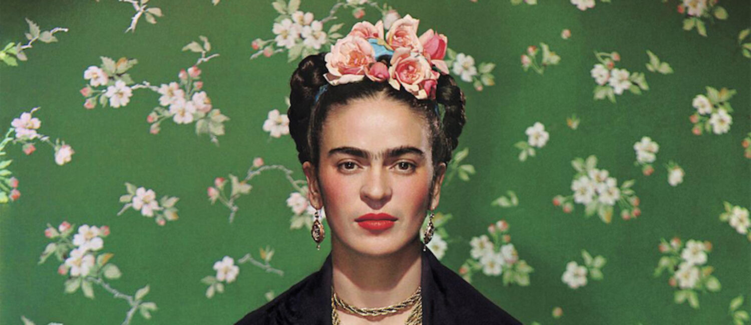 Dallas Museum of Art DMA Exhibit – Frida on White Bench, New York, 1939. Nickolas Muray