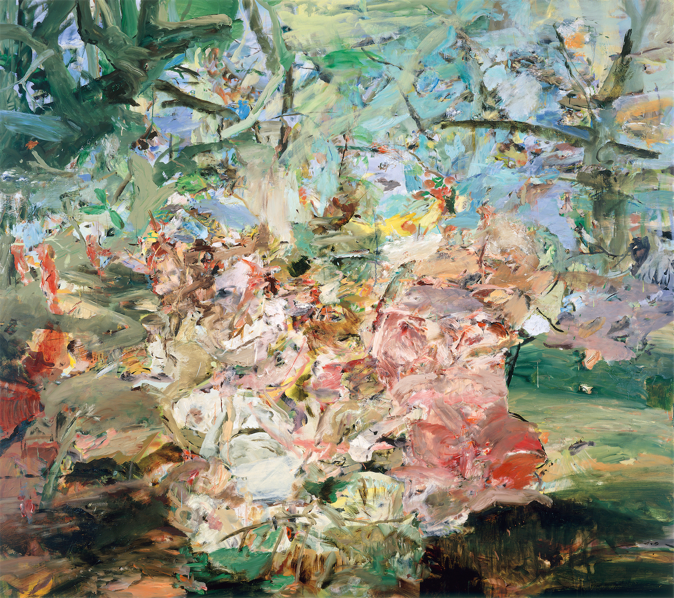 Figures in a Landscape 2, 2002. Cecily Brown - Dallas Museum of Art