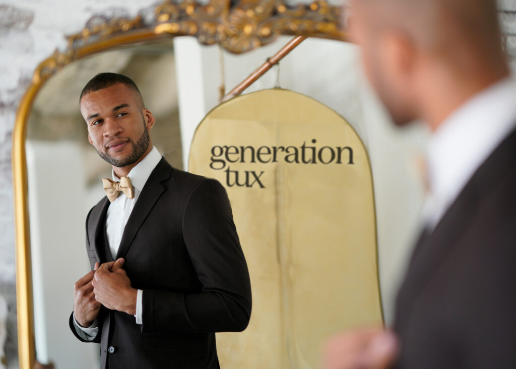 Generation Tux has revolutionized the suit and tuxedo rental process.
