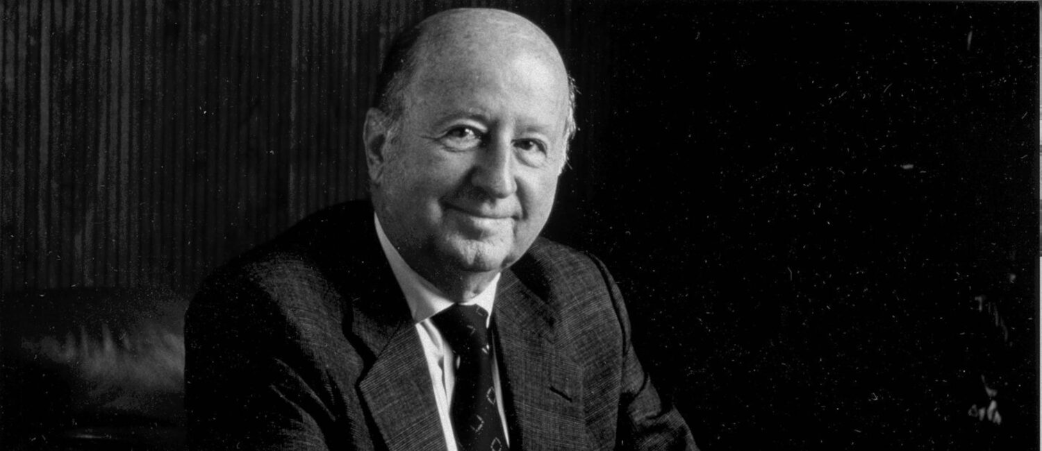 George Mitchell always had a firm future-looking vision of what The Woodlands could and should be. (photo courtesy of The Cynthia and George Mitchell Foundation)