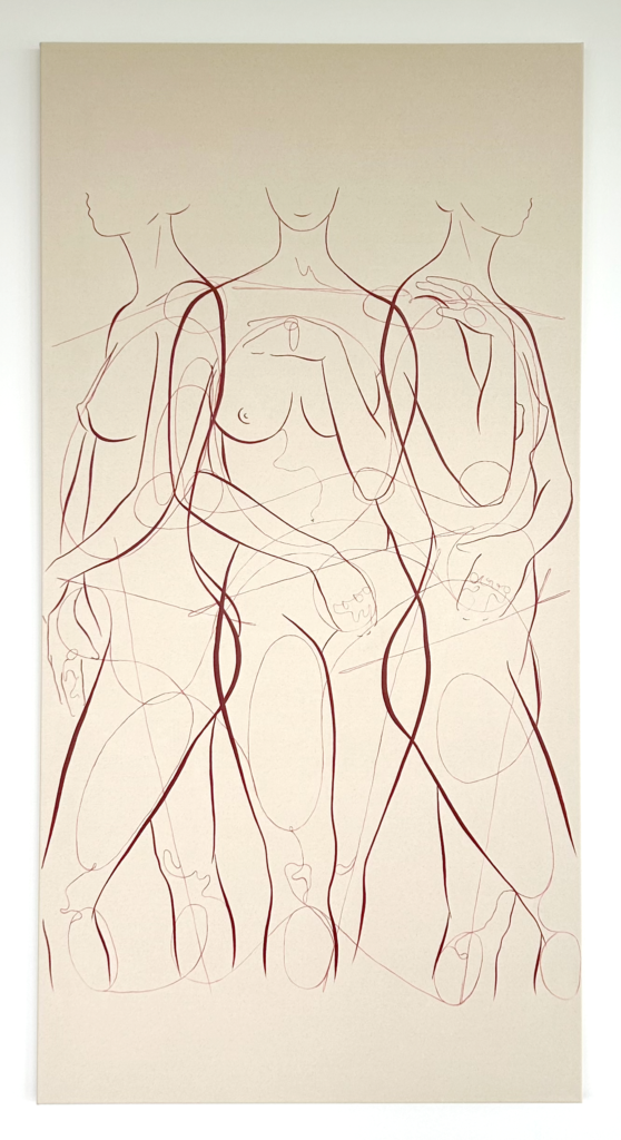 Enjoy a contour drawing workshop with empowering artists Haley Bowen at PaperCity's Nourish at The Juliana. (Photo courtesy of Haley Bowen)