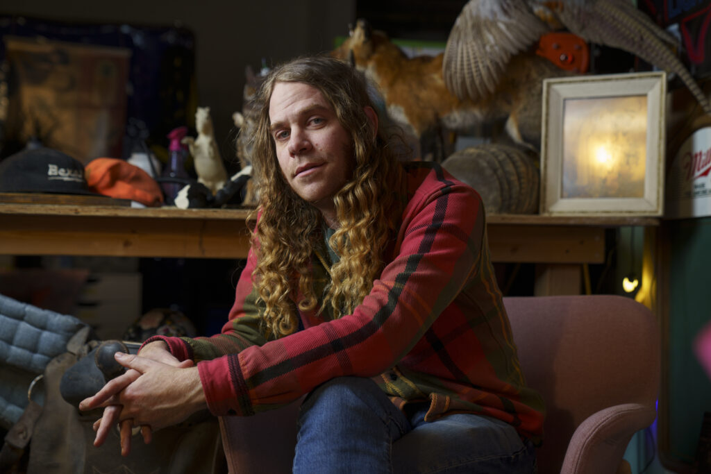 Meow Wolf artist Cole Wilson is working on Houston's new Meow Wolf. (Courtesy Meow Wolf. Photo by Kate Russell)