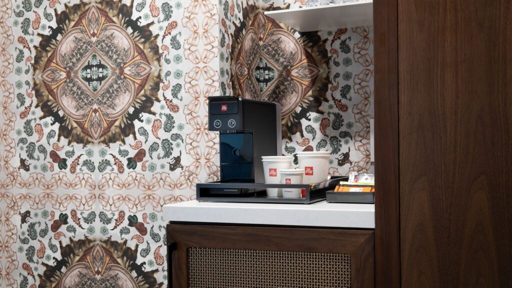 Guests can enjoy illy coffee in-room at Le Méridien Fort Worth.