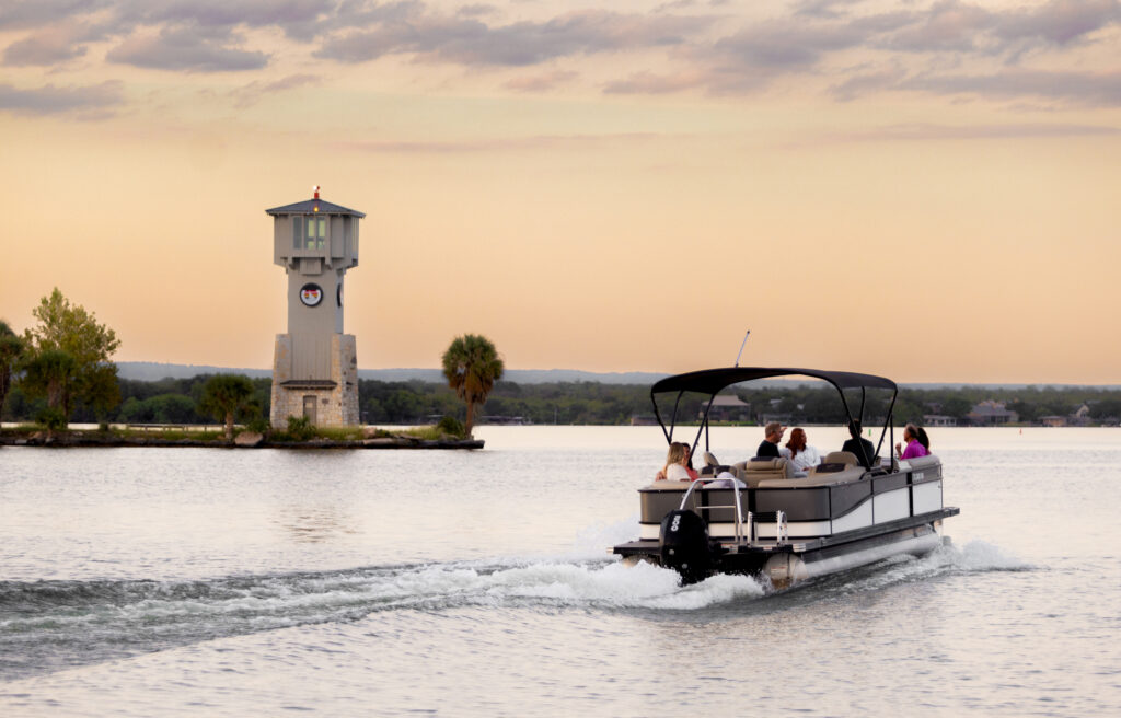 Explore the marina at Horseshoe Bay Resort where a range of lake experiences await, including MasterCraft boat rentals for thrilling water adventures.