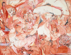 On the Town, 1998. Cecily Brown