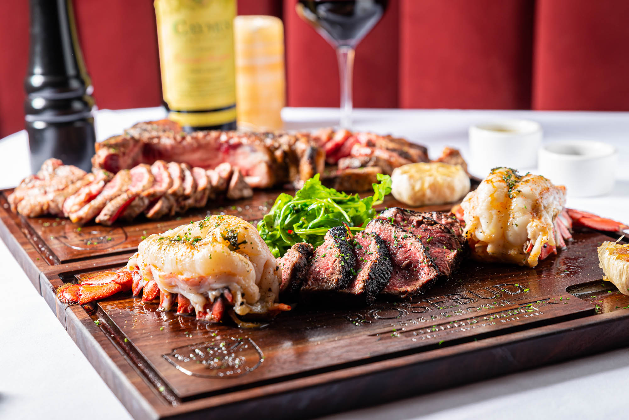 Rosebud Steakhouse serves Linz Heritage Angus prime beef.