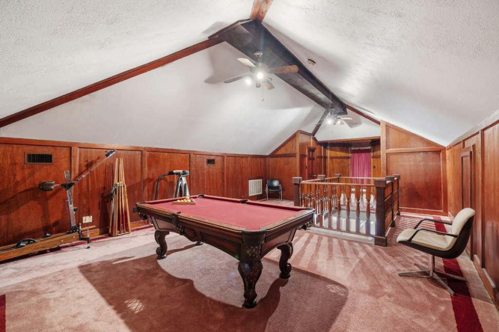 The third floor game room at Able Acres Farm and Ranch (Photo by John Gremillion)