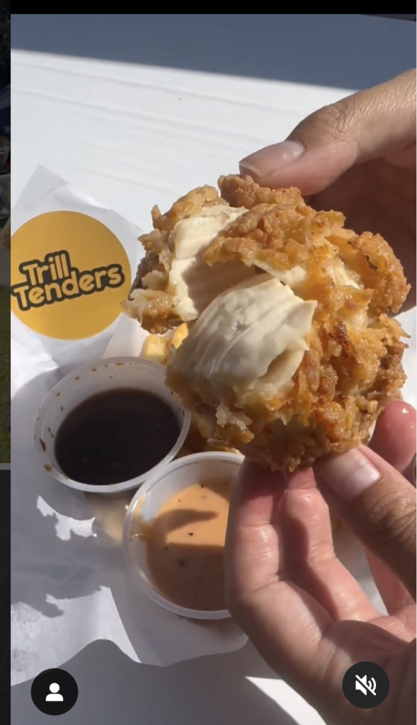 Trill Tenders are also coming to TDECU Stadium, marking the first time these hot tenders have been available in a set location on a regular basis. (@trilltenders)