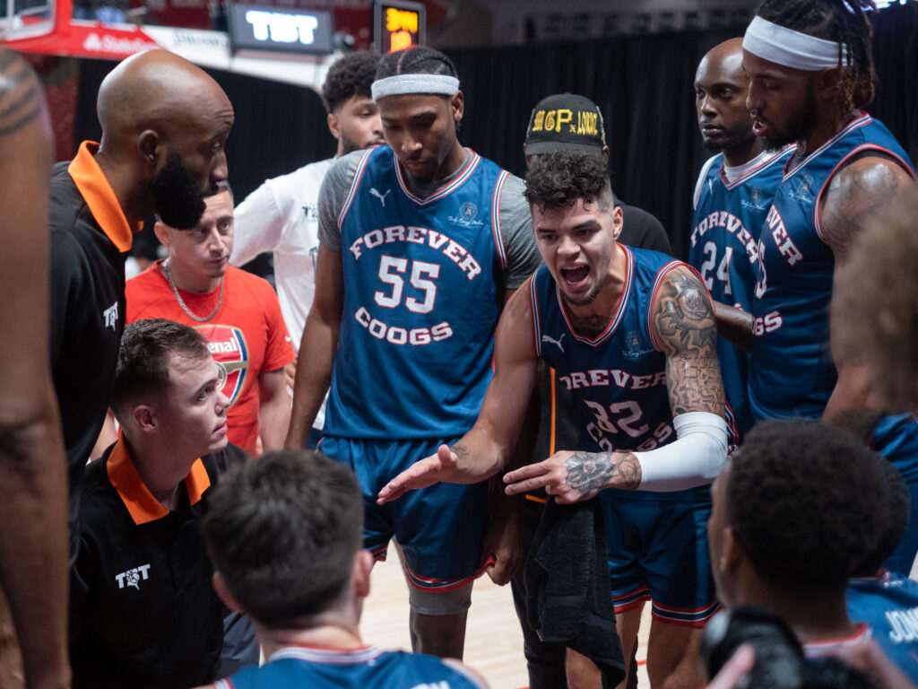 Rob Gray was the lead player, part coach and part GM of the Forever Coogs UH alumni team.  (Photo by F. Carter Smith)