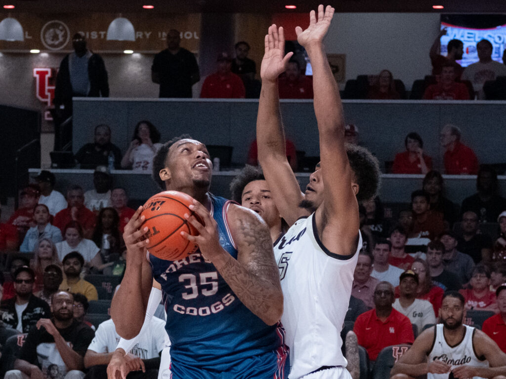 Fabian White Jr. has added to his offensive game since leaving the University of Houston, continuing the program's development creed.  (Photo by F. Carter Smith)