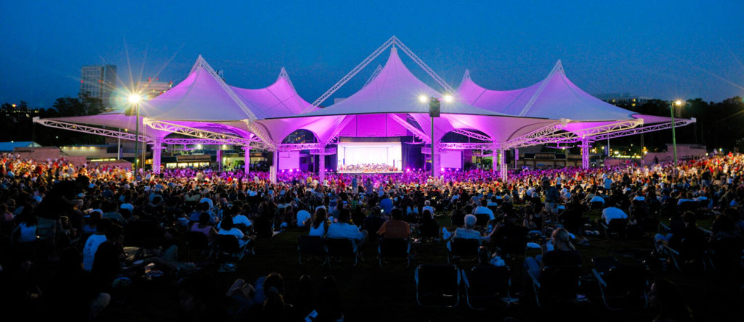 Labor Day weekend brings a plethora of things to do in The Woodlands. Including listening to music at Cynthia Woods. (Courtesy Howard Hughes)