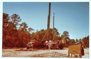 The Woodlands Hospital Construction Site 1983
