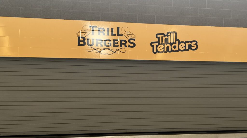 Trill Burgers is getting a permanent spot in University of Houston's TDECU Stadium for football games. (Photo by Chris Baldwin)