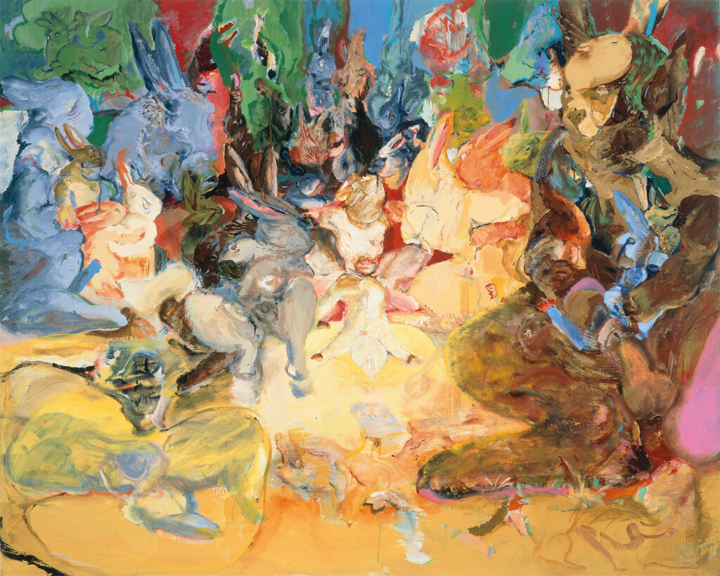 "Untitled" (1996). Cecily Brown