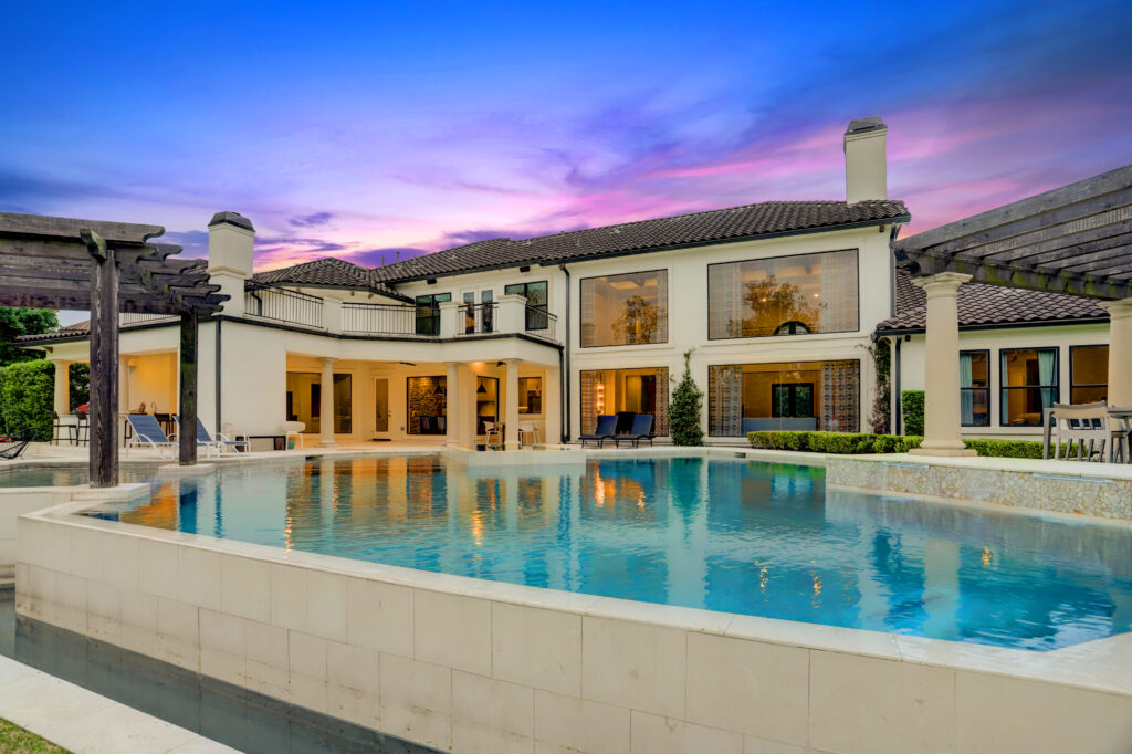 6650 Whitehill in Richmond features an outdoor basketball court and batting cage.(Photo by HDR Photography for Compass)