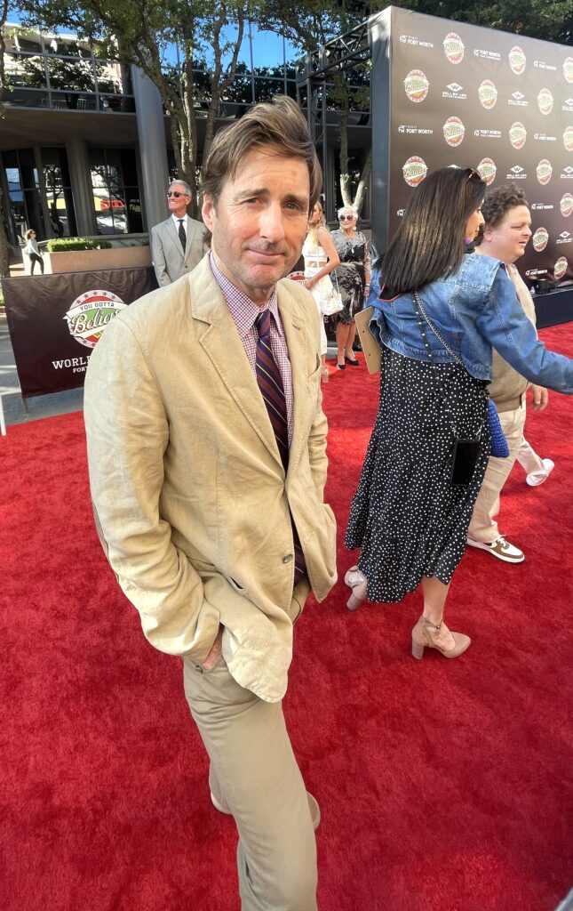 Luke Wilson strolls the red carpet once more in Fort Worth. (Photo by Courtney Dabney)