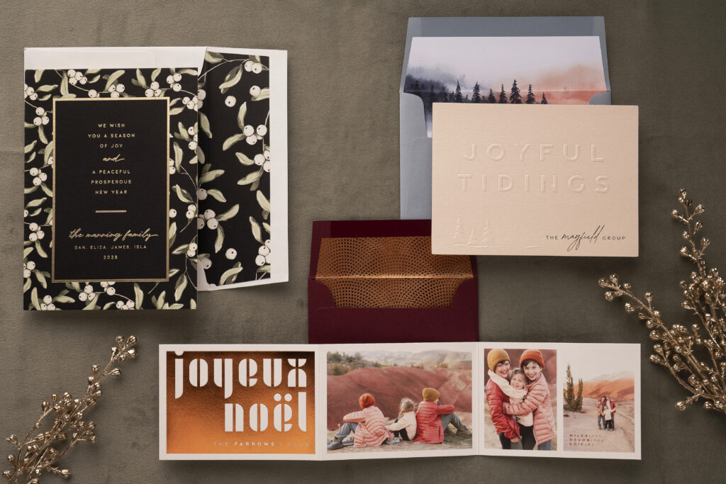 The holidays are just around the corner, so be sure to order your Bering's invitations early.
