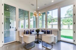 bluffview dallas real estate david stocker architect 8 modern dining nook