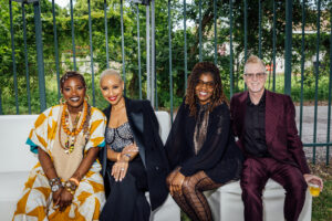 Rosine Kouamen, Joi Maria Probus, Renetta Lee, Matt Probus at Project Row Houses’ 30th Anniversary Gala
