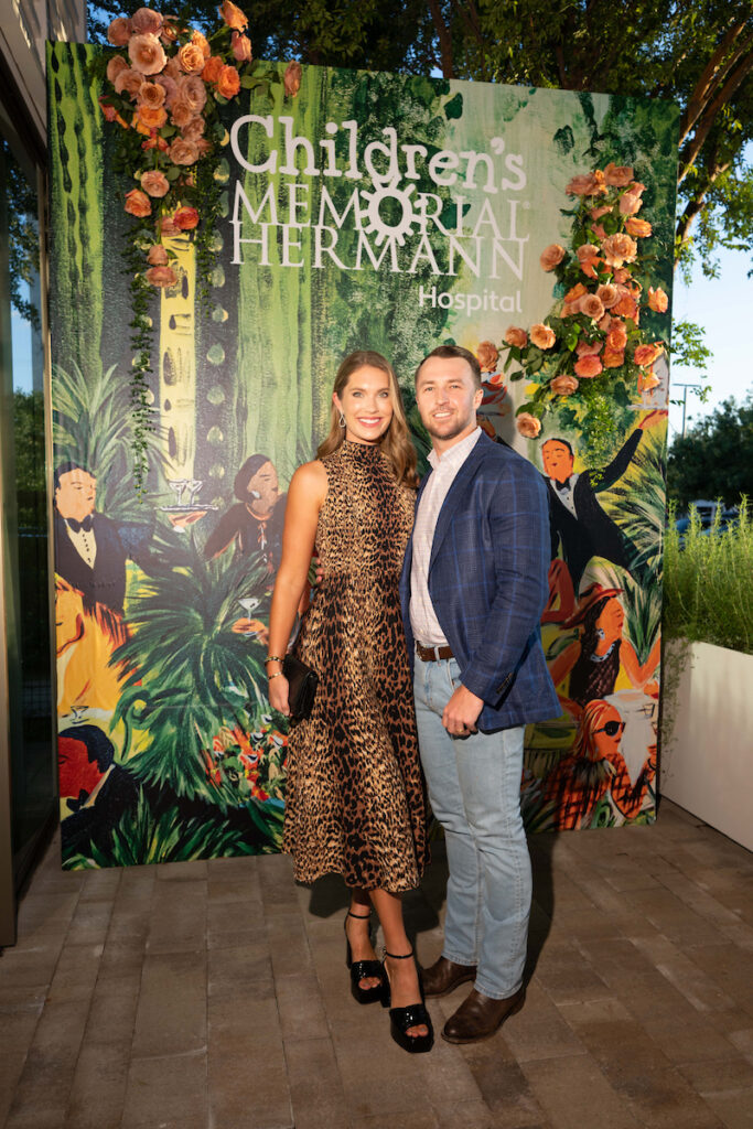 Claire & Tyler Day at Children's Memorial Hermann Hospital 'Meet Us at the Club' friend-raising event. (Photo by Daniel Ortiz)