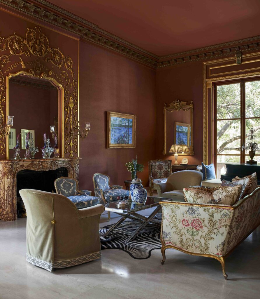 The Music Room from Rose Terrace, as it appears now in the Young Estate in Fort Worth. (Photo by Pär Bengtsson)